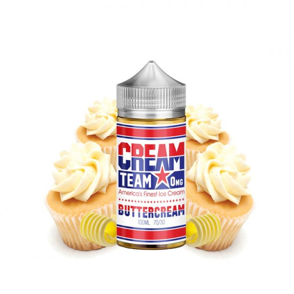 Buttercream by Cream Team E-Liquid – 100mL