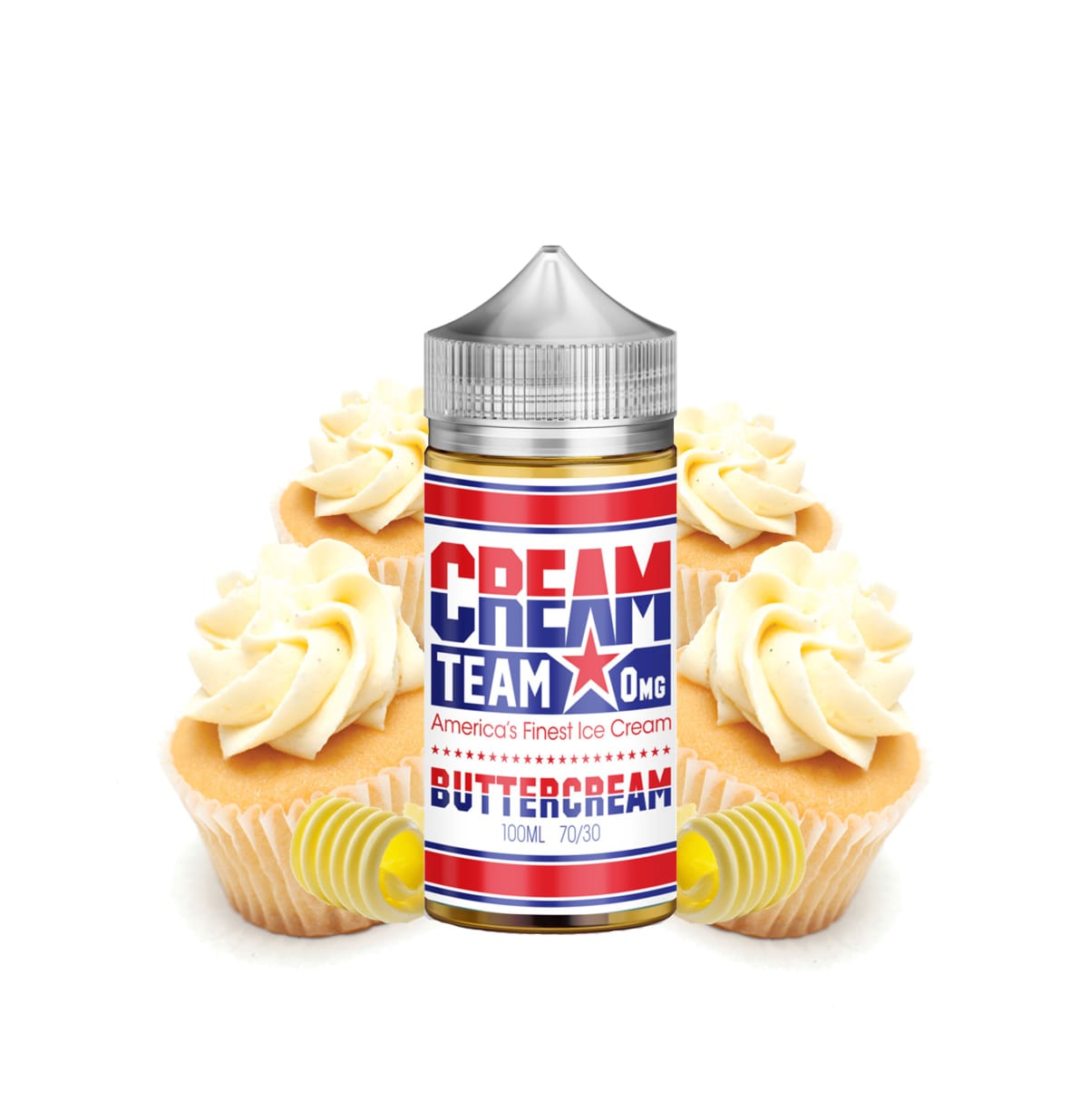 Buttercream by Cream Team E-Liquid – 100mL