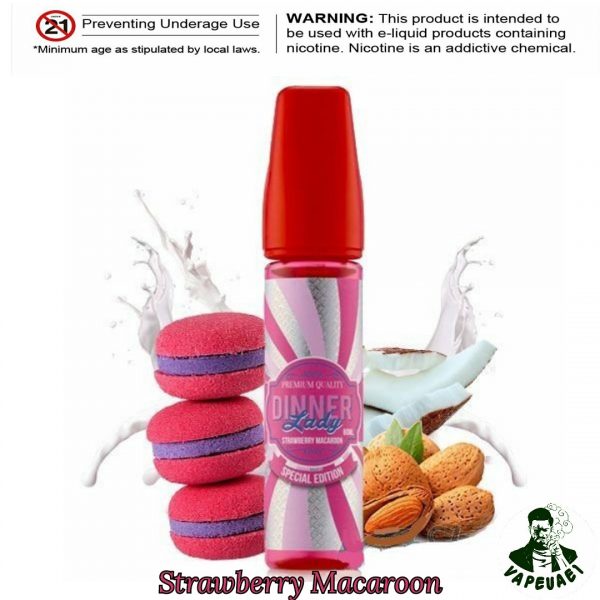STRAWBERRY MACAROON BY DINNER LADY