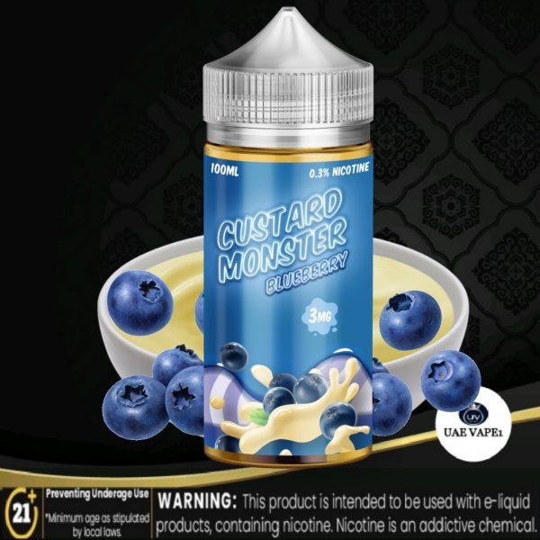 Custard Monster E Liquid blueberry 100ml