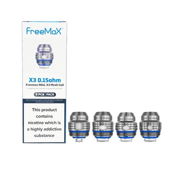 Freemax 904L X Mesh Replacement Coils (4)