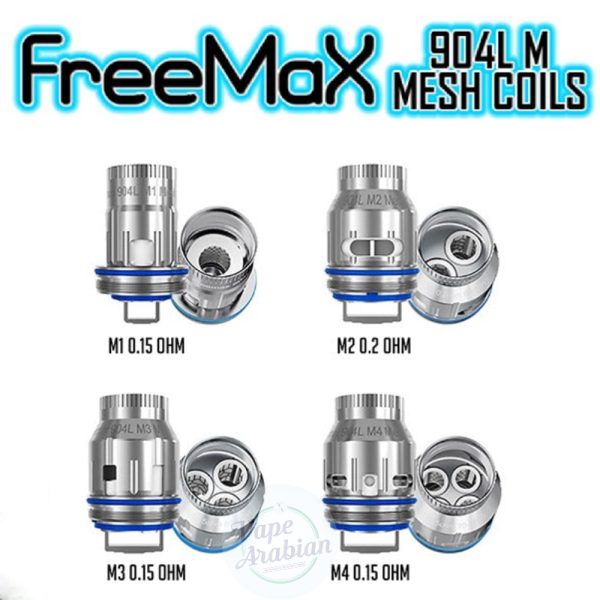 freemax 904l m replacement coils