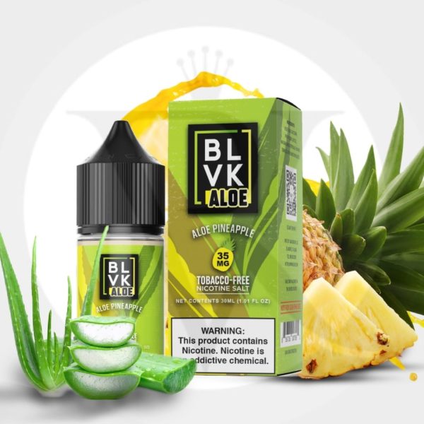 aloe pineapple by blvk aloe salt series