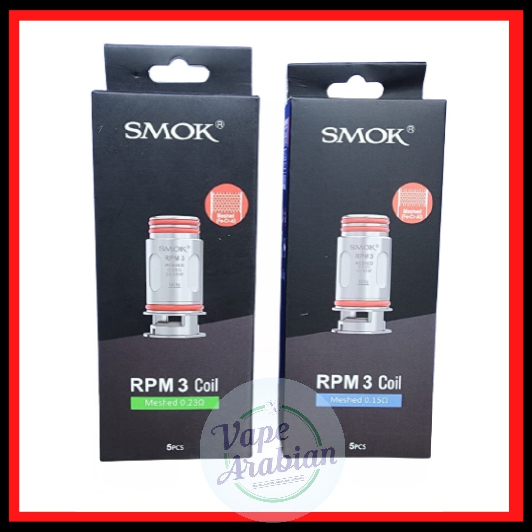 Authentic Smok RPM 3 Coil 5pcs/pack